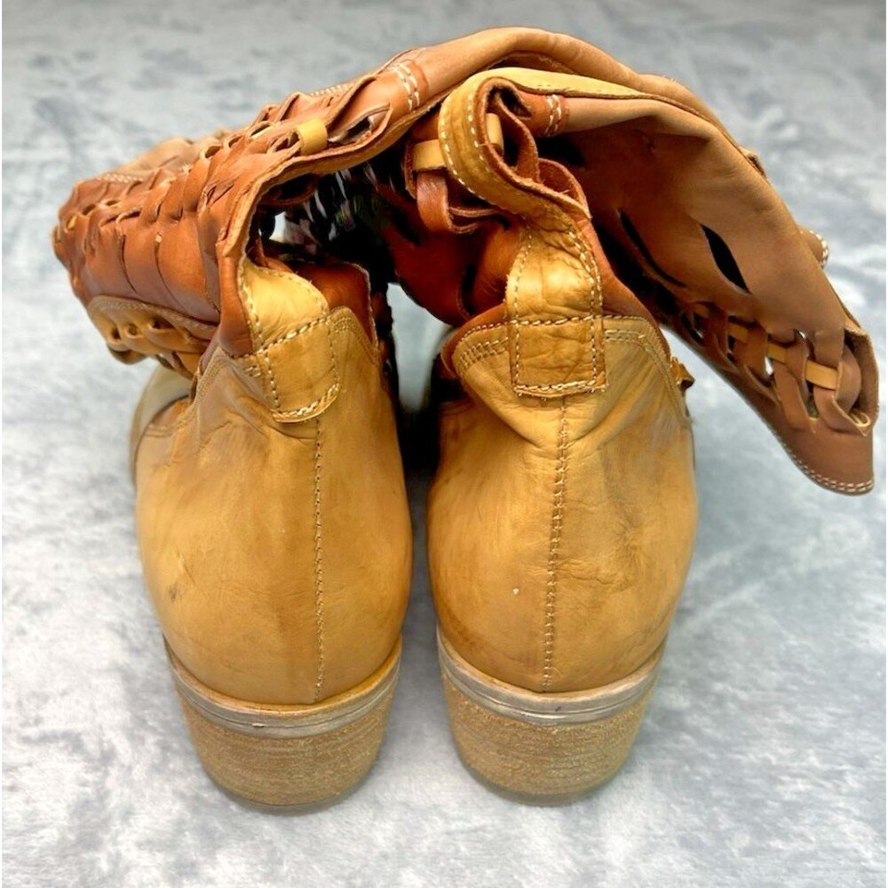 Summit White Mountain Womens  "Tallie" Leather Boots  Sz 8 / 38 cowgirl hobo - Picture 3 of 9